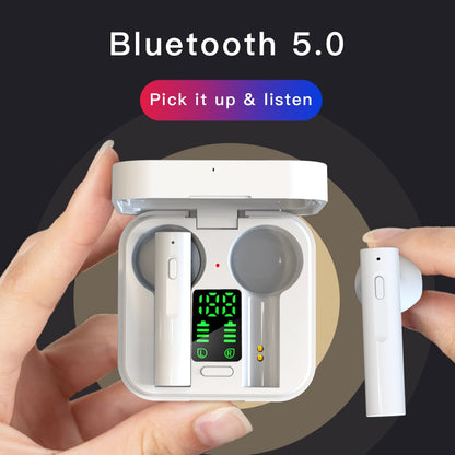 Original AIR6 PLUS earphone Solar Charging TWS Bluetooth headphone LED display mini Ear buds bluetooth 5.0 headset cell phones