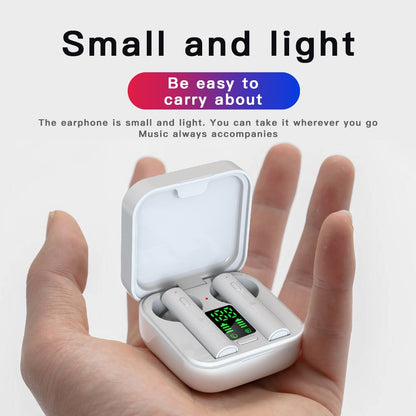 Original AIR6 PLUS hörlurar Solar Charging TWS Bluetooth-hörlurar LED-display mini öronsnäckor bluetooth 5.0 headset mobiltelefoner