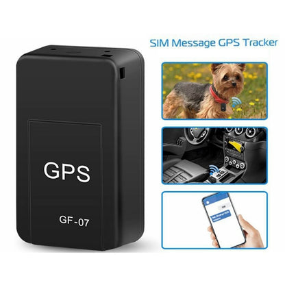 Mini GF-07 GPS rastreador de coche seguimiento en tiempo Real localizador antirrobo antipérdida soporte magnético fuerte posicionador de mensajes SIM 2G