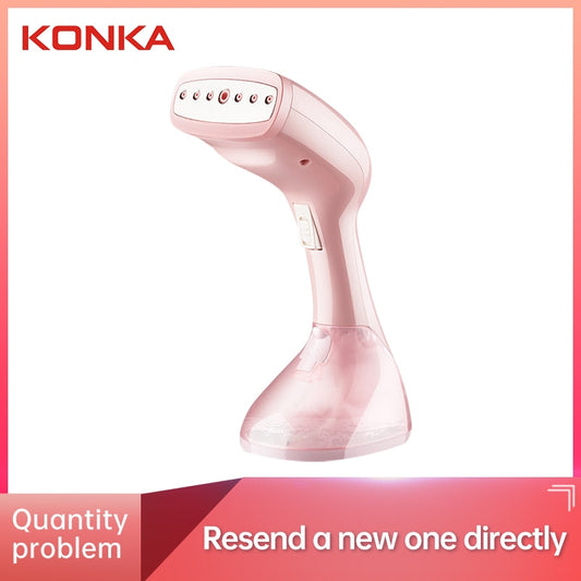 KONKA Handhållen Garment Steamer 1500w Rosa Strykning För Kläder 250ml Portable Home &amp; Travel 15s Snabbvärme Hushållstyg Ånga